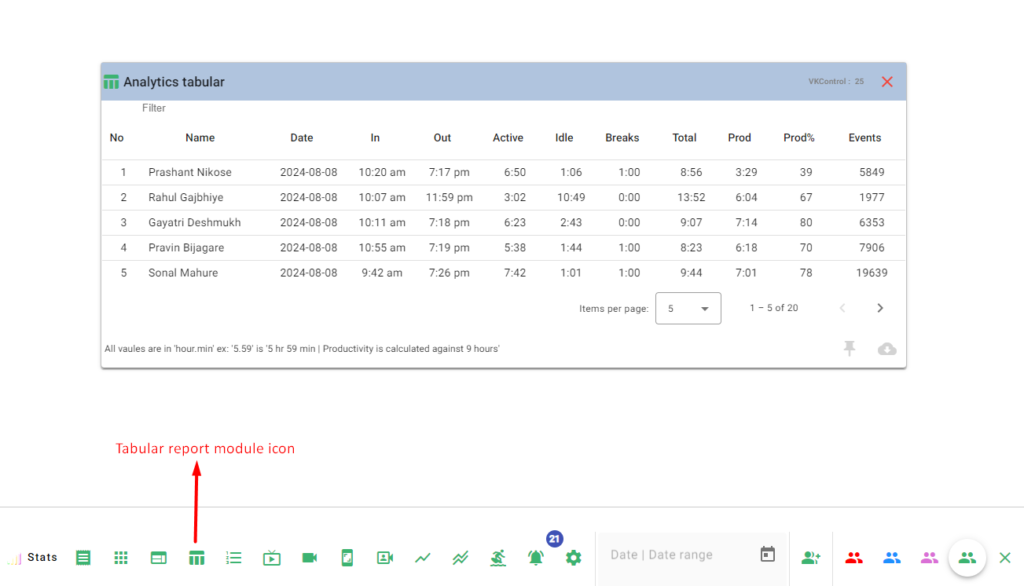 steps for how to generate stats report